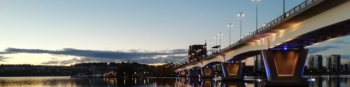 Jyväsjärvi in the evening